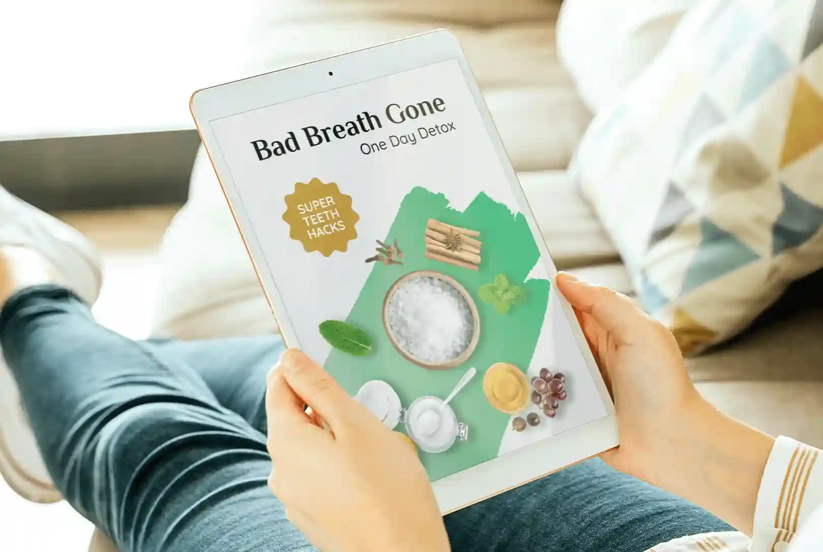 Bad Breath Gone digital guide cover